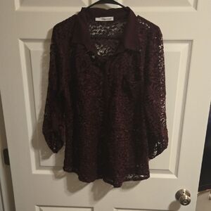 Maurices Lace Shirt